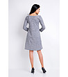 Рокля в сив меланж Jacky-1 снимка
