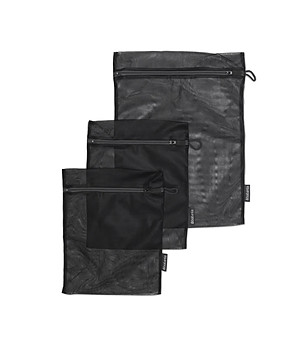 Комплект торби за деликатно пране Brabantia Black, 3 броя в два размера снимка
