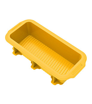 Жълта форма за печене 12.5x27x6 см снимка