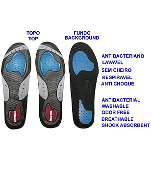 Черни антибактериални стелки 41-45 номер снимка