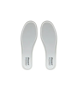 Бели стелки за обувки с мемори гел 42-45 номер снимка