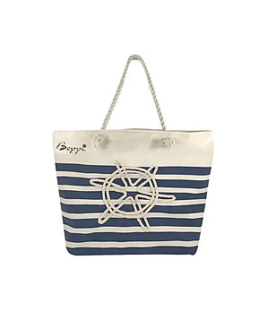 Плажна чанта с морски мотиви снимка