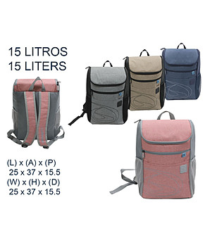 Сива термо раница 15 литра снимка