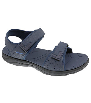 Юношески сандали в тъмносиньо 36-40 размери снимка