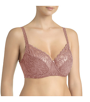 Сутиен с меки чашки в цвят пепел от рози Mary-Anna снимка