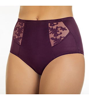 Бикини в тъмновиолетово с висока талия Alex-sandra снимка