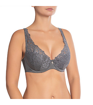 Сутиен в цвят черна перла Catharina снимка