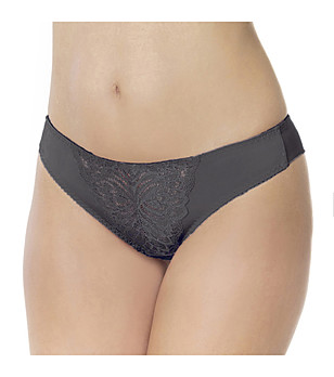 Бикини бразилиана в цвят антрацит Elizabeth снимка