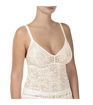 Корсаж в цвят слонова кост Emma снимка