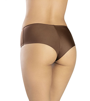 Долнище на бански бразилиана в кафяво снимка