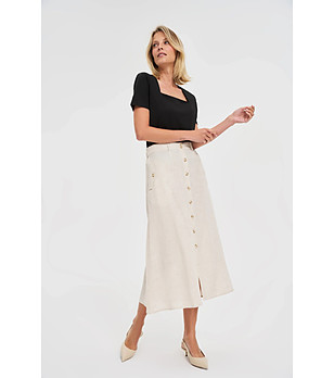 Бежова пола с копчета снимка