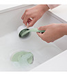 Четка за съдове Brabantia SinkSide Jade Green, вакуумна закачалка-2 снимка