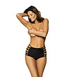 Черно долнище на бански с висока талия Mona-1 снимка