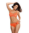 Оранжев Push up бански с кадифен ефект Rihanna-2 снимка