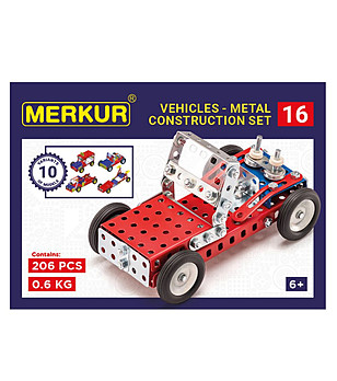 Merkur 016 Бъгита 10 в 1 205 части снимка