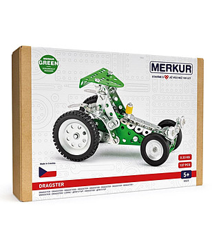 Метален конструктор Merkur 052  Драгстер 137 части снимка