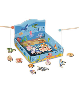 Риболов игра с две въдички снимка