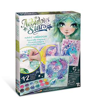 Магически картини с акварелни бои Мариния снимка