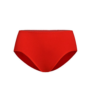 Червени памучни бикини Classico снимка