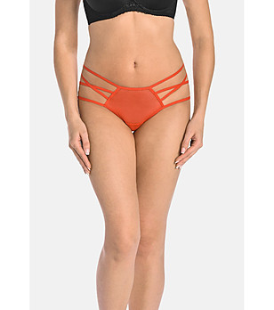 Червени бикини с тънки ленти Kathy  снимка