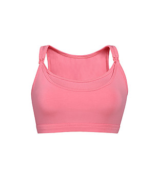 Бюстие за кърмачки в цвят корал Ella снимка