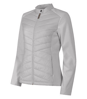 Дамско сиво яке с водоотблъскващо покритие Vena снимка