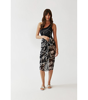 Парео в черно и бяло Pariti снимка