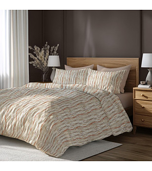 Двоен спален комплект ранфорс без долен чаршаф 200/215 см Сикрет снимка