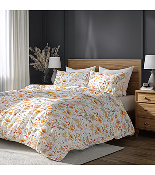 Двоен спален комплект ранфорс без долен чаршаф 200/215 см Чарм снимка