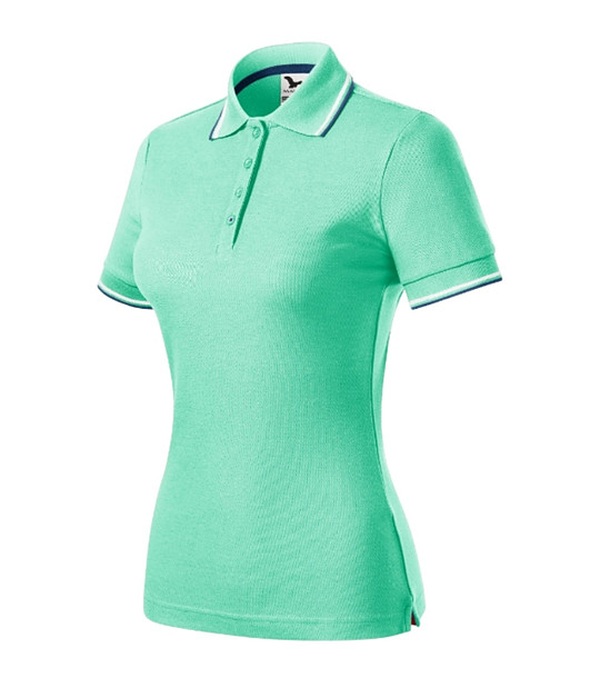 Дамска поло блуза в цвят мента Rika снимка