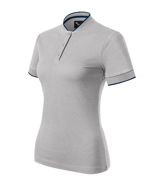 Дамска памучна блуза в светлосиво Gina снимка