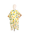Ефирно парео тип кафтан с принт лимони Cassidy-2 снимка