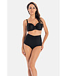 Бикини бразилиана със стягащ ефект в черно Doriis-2 снимка