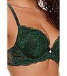 Тъмнозелен сутиен с гел подплънки-3 снимка