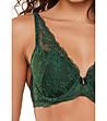 Тъмнозелен сутиен бралет-3 снимка