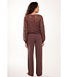Дамска кафява пижама-2 снимка