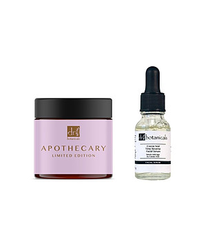 Комплект от крем за лице и нощен серум с кокос снимка