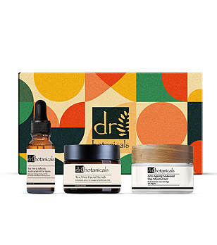 Комплект от масло , скраб и крем за лице снимка