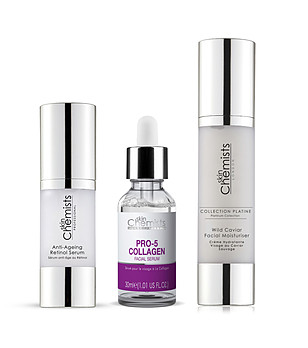 Комплект от два крема и серум за лице снимка