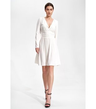 Рокля в екрю Elian снимка