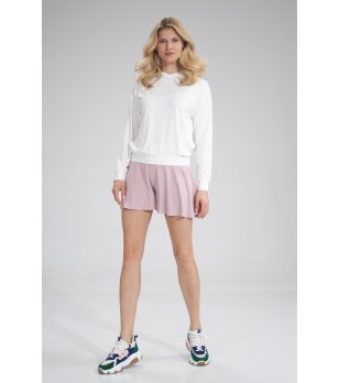 Дамски къси панталонки в розов нюанс Grace снимка