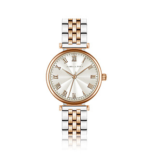 Дамски часовник Victoria в сребристо и розовозлатисто снимка