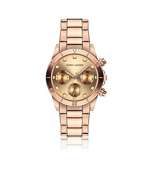 Дамски розовозлатист часовник Valencia снимка