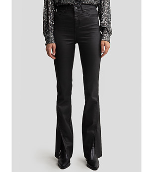 Черни памучни дамски дънки Blake снимка