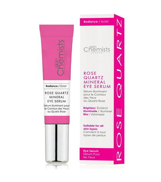 Розов кварцов минерален серум за очи 15 мл снимка