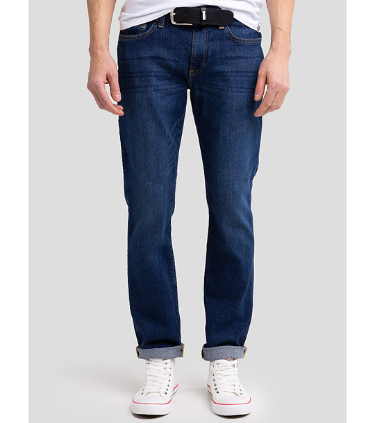 Мъжки тъмносини дънки Tobias снимка