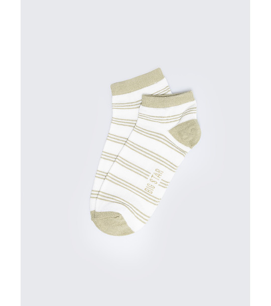 Дамски къси чорапи за маратонки на райе Pastella снимка