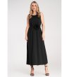 Черна рокля без ръкави Enny-2 снимка
