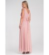 Дълга рокля в розово Jenna-1 снимка