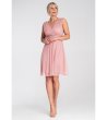 Рокля без ръкави в розово Vena-2 снимка